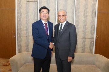 中国足协主席宋凯参加第35届亚足联代表大会